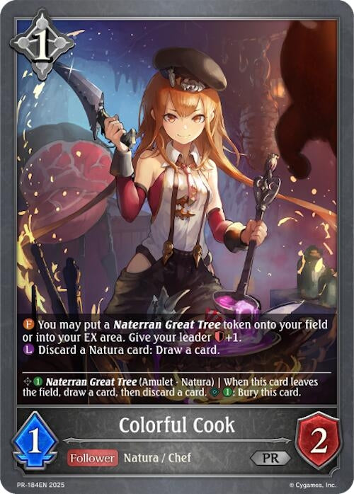 Image for Colorful Cook (Shadowverse: Evolve Promo Cards) (PR-184EN) - Shadowverse: Evolve