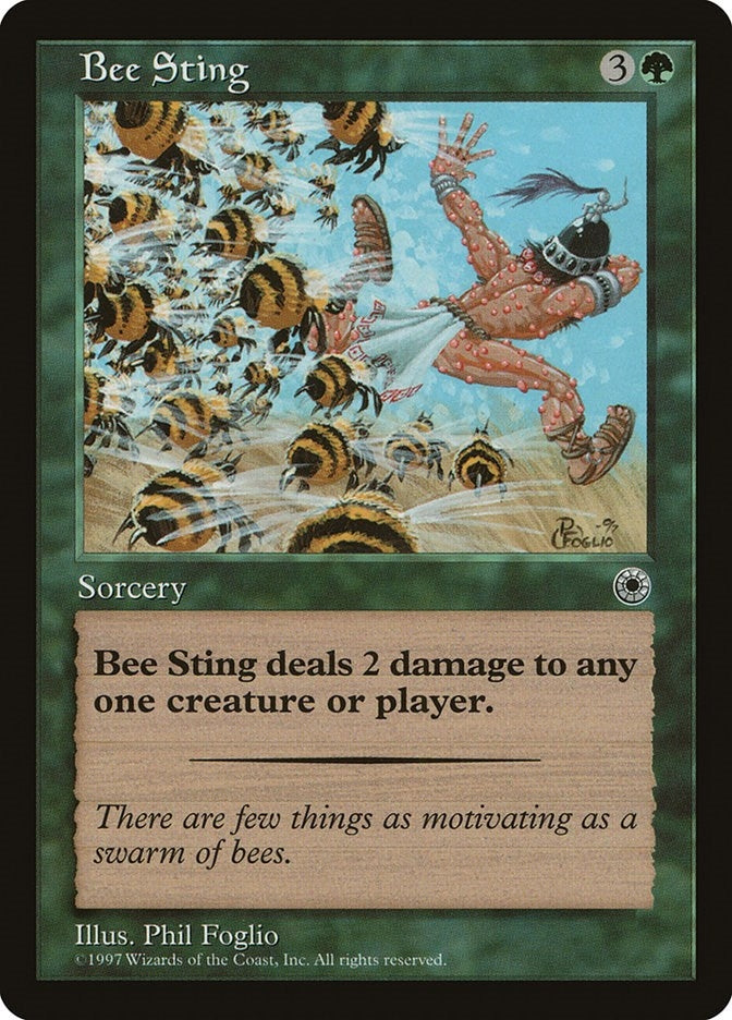 Image for Bee Sting (Portal) - Magic: The Gathering