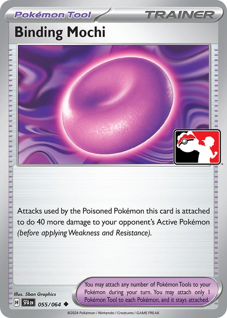 Image for Binding Mochi (Prize Pack Series Cards) (055/064) - Pokemon