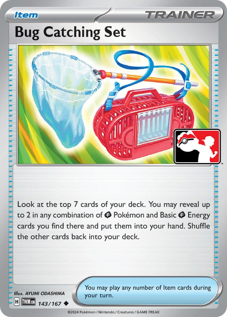 Image for Bug Catching Set (Prize Pack Series Cards) (143/167) - Pokemon