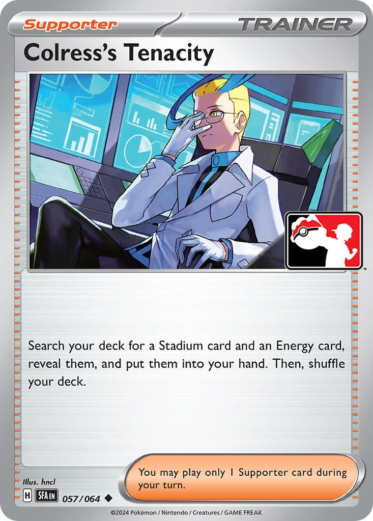 Image for Colress's Tenacity (Prize Pack Series Cards) (057/064) - Pokemon
