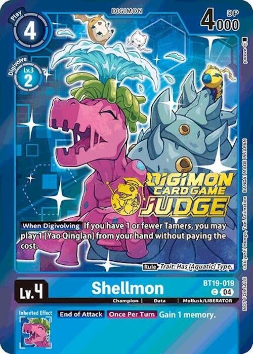 Image for Shellmon (Judge Pack 2025 Wave 1) (BT18-19) (BT19-019 C) - Digimon Card Game