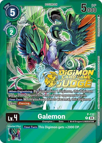 Image for Galemon (Judge Pack 2025 Wave 1) (D-PR) (P-132 P) - Digimon Card Game