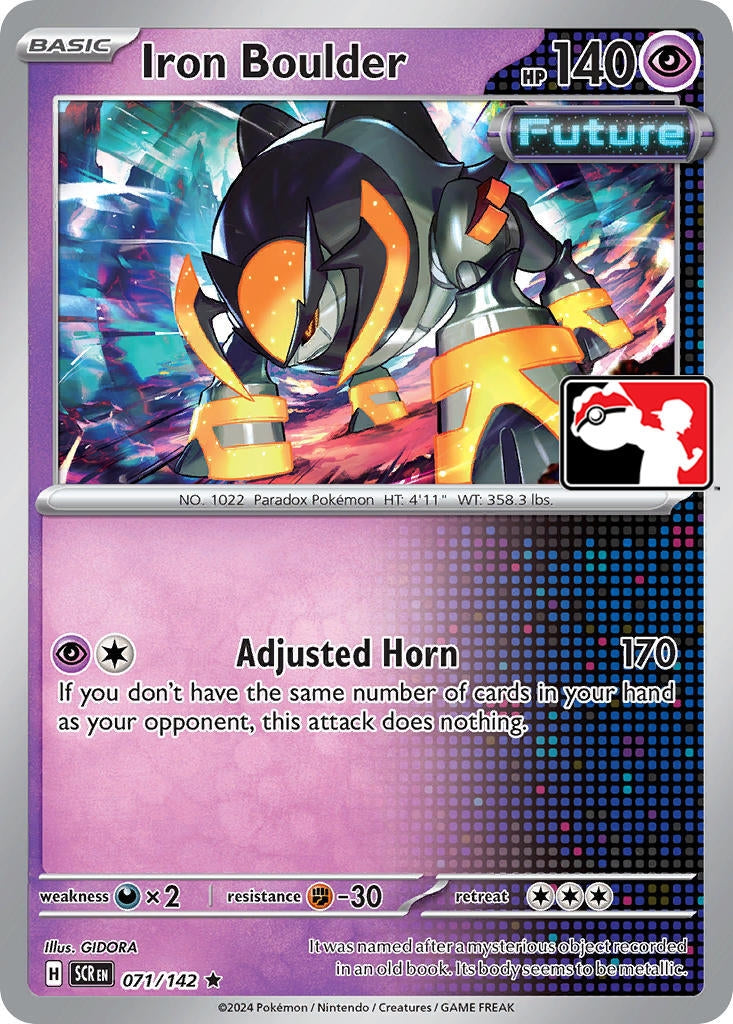 Image for Iron Boulder (Prize Pack Series Cards) (071/142) - Pokemon