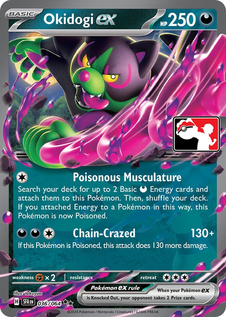Image for Okidogi ex (Prize Pack Series Cards) (036/064) - Pokemon