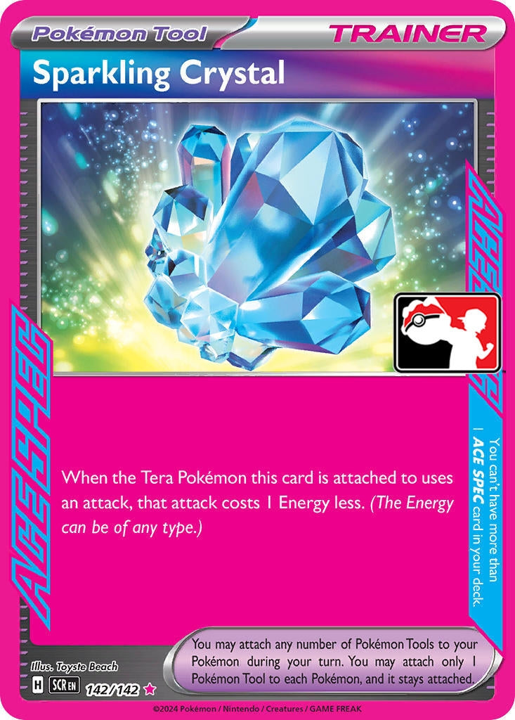 Image for Sparkling Crystal (Prize Pack Series Cards) (142/142) - Pokemon