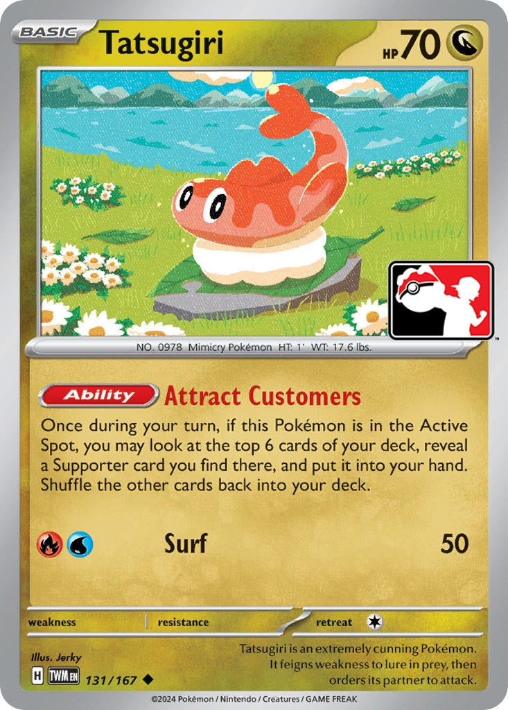 Image for Tatsugiri (Prize Pack Series Cards) (131/167) - Pokemon