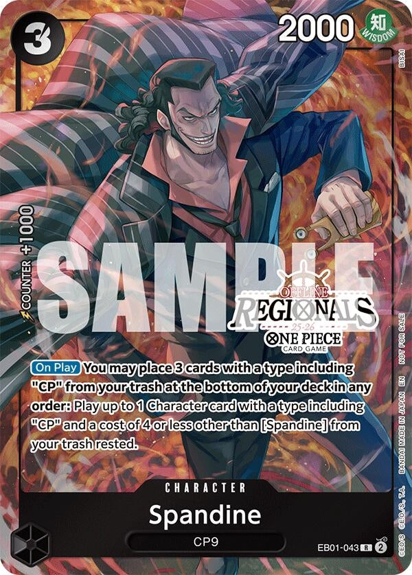 Image for Spandine (Regional Participation Pack 2025 Vol.1) (One Piece Promotion Cards) (EB01-043) - One Piece Card Game