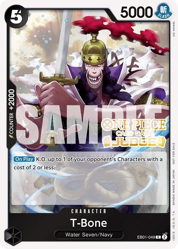 Image for T-Bone (Judge Pack Vol. 5) (One Piece Promotion Cards) (EB01-049) - One Piece Card Game