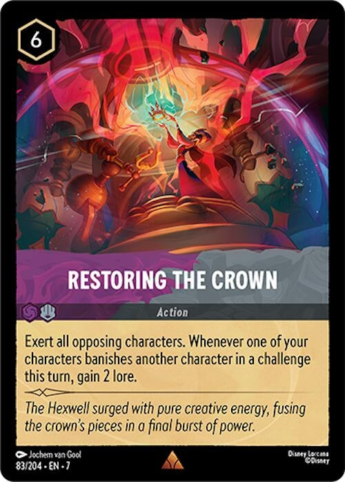 Image for Restoring the Crown (Archazia's Island) (83/204) - Disney Lorcana