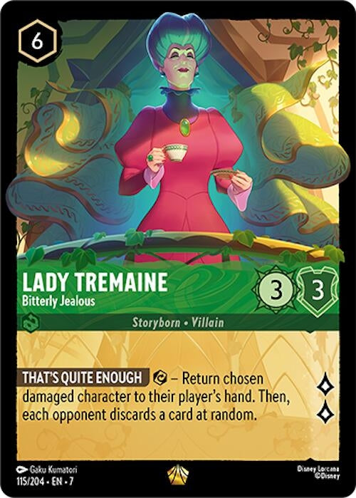 Image for Lady Tremaine - Bitterly Jealous (Archazia's Island) (115/204) - Disney Lorcana