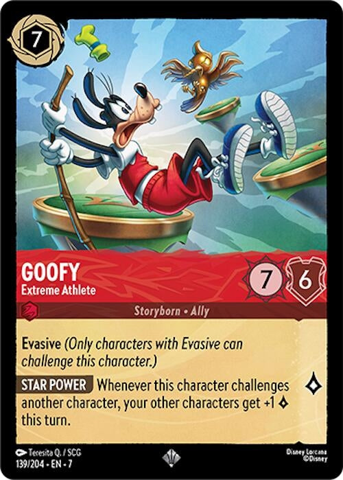 Image for Goofy - Extreme Athlete (Archazia's Island) (139/204) - Disney Lorcana