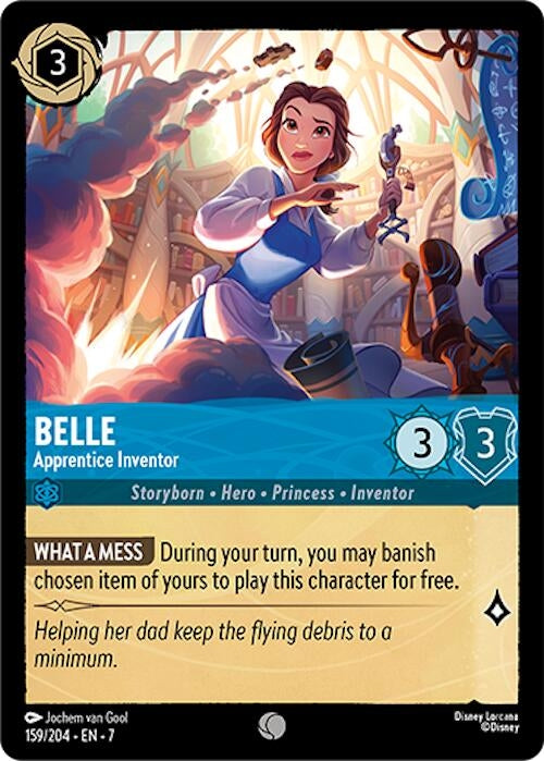 Image for Belle - Apprentice Inventor (Archazia's Island) (159/204) - Disney Lorcana