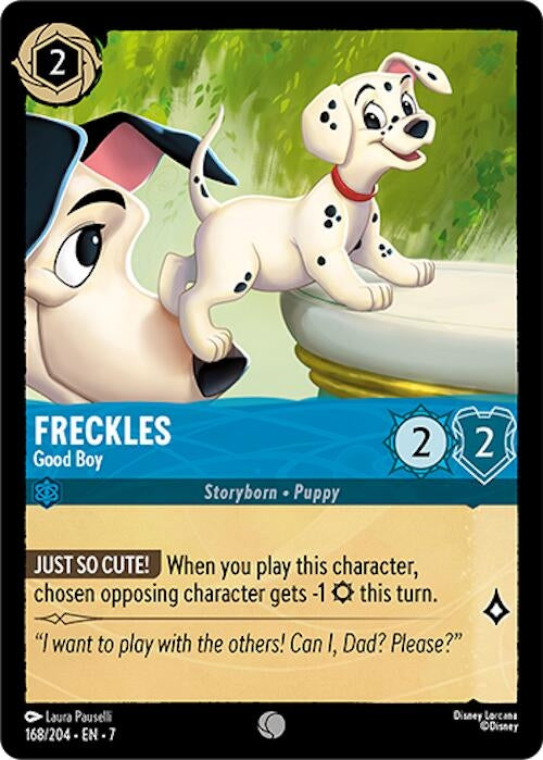 Image for Freckles - Good Boy (Archazia's Island) (168/204) - Disney Lorcana