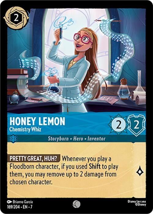 Image for Honey Lemon - Chemistry Whiz (Archazia's Island) (169/204) - Disney Lorcana
