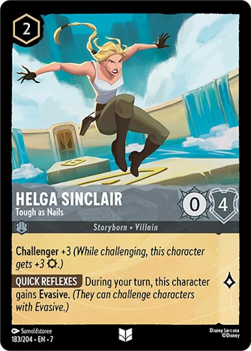 Image for Helga Sinclair - Tough as Nails (Archazia's Island) (183/204) - Disney Lorcana