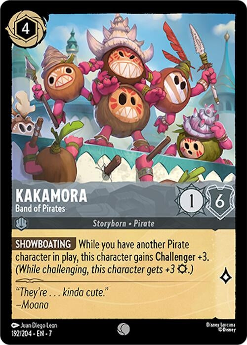 Image for Kakamora - Band of Pirates (Archazia's Island) (192/204) - Disney Lorcana