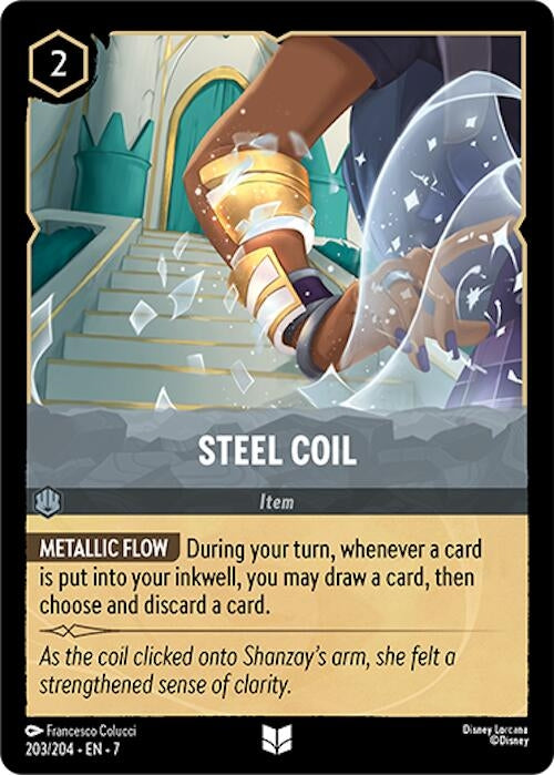 Image for Steel Coil (Archazia's Island) (203/204) - Disney Lorcana
