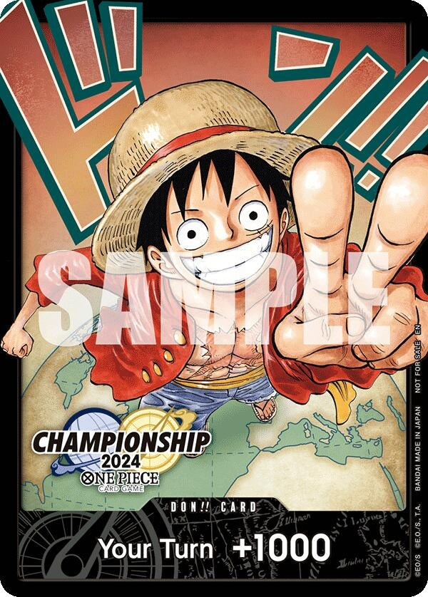 Image for DON!! Card (Championship 2024 World Final) (One Piece Promotion Cards) - One Piece Card Game