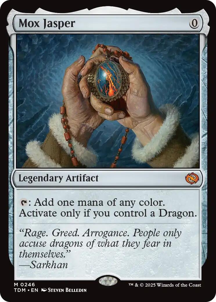 Image for Mox Jasper (Tarkir: Dragonstorm) (246) - Magic: The Gathering