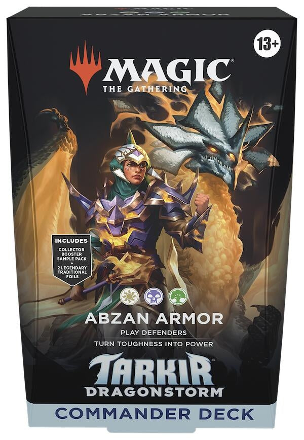 Image for Tarkir: Dragonstorm Commander Deck - Abzan Armor - Magic: The Gathering