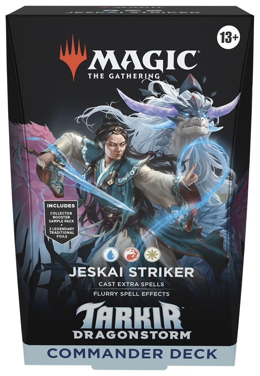 Image for Tarkir: Dragonstorm Commander Deck - Jeskai Striker - Magic: The Gathering