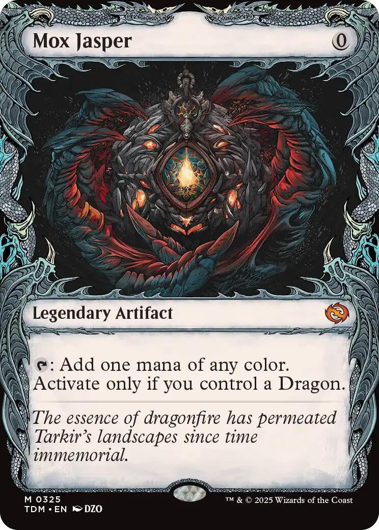 Image for Mox Jasper (Showcase) (Tarkir: Dragonstorm) (325) - Magic: The Gathering