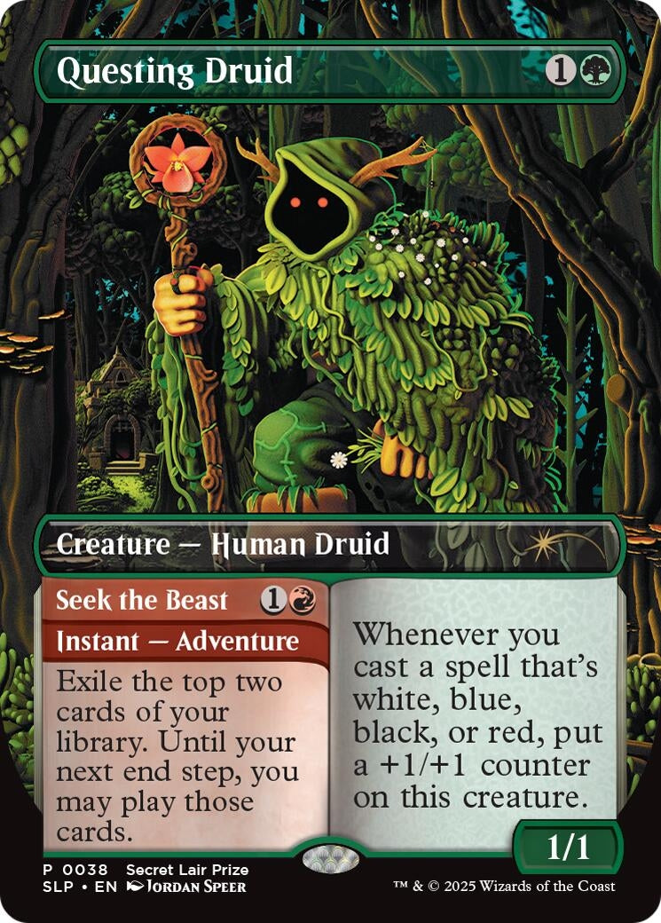 Image for Questing Druid (Secret Lair Showdown) (38) - Magic: The Gathering