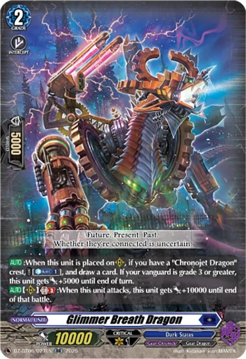 Image for Glimmer Breath Dragon (DZ-BT06: Generation Dragenesis) (DZ-BT06/027EN) - Cardfight Vanguard