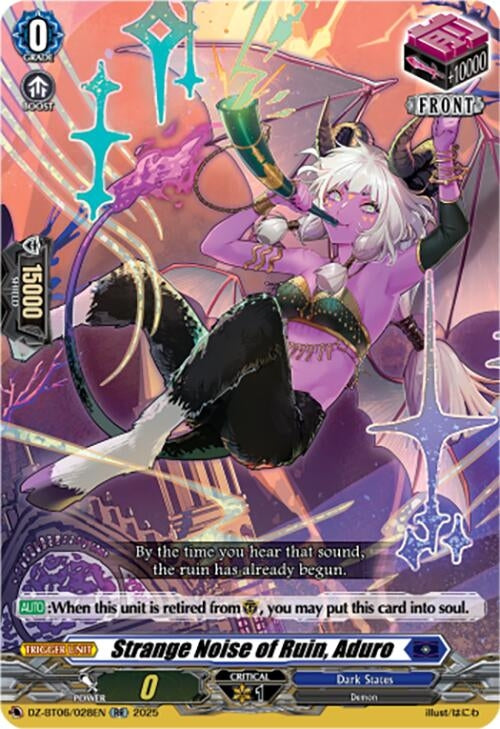 Image for Strange Noise of Ruin, Aduro (DZ-BT06: Generation Dragenesis) (DZ-BT06/028EN) - Cardfight Vanguard