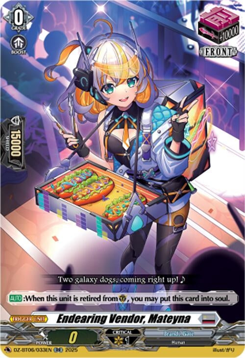 Image for Endearing Vendor, Mateyna (DZ-BT06: Generation Dragenesis) (DZ-BT06/033EN) - Cardfight Vanguard
