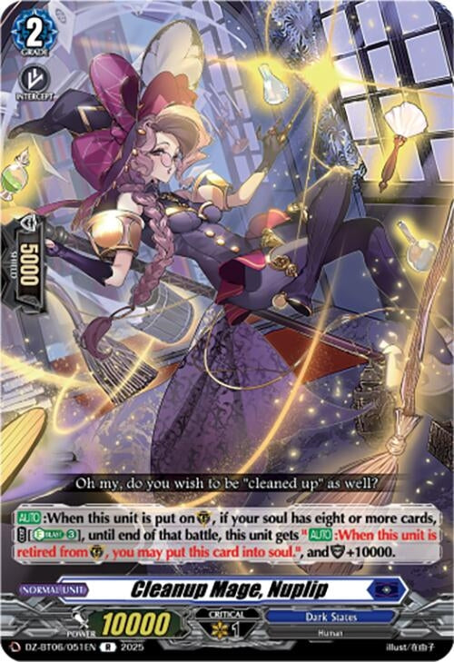 Image for Cleanup Mage, Nuplip (DZ-BT06: Generation Dragenesis) (DZ-BT06/051EN) - Cardfight Vanguard