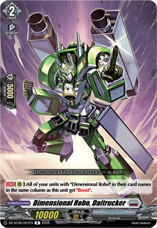 Image for Dimensional Robo, Daitrucker (DZ-BT06: Generation Dragenesis) (DZ-BT06/057EN) - Cardfight Vanguard