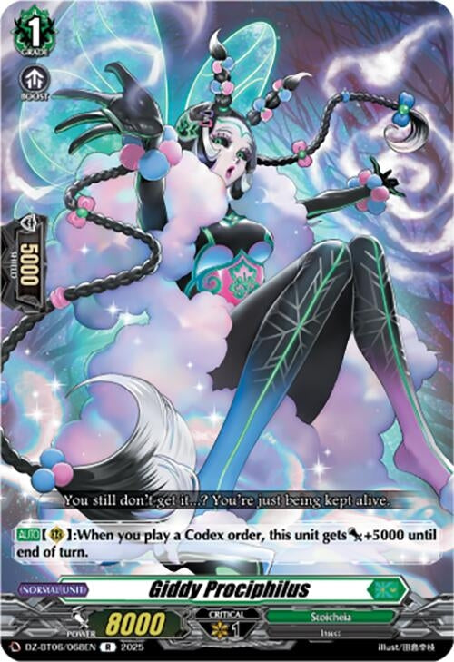 Image for Giddy Prociphilus (DZ-BT06: Generation Dragenesis) (DZ-BT06/068EN) - Cardfight Vanguard