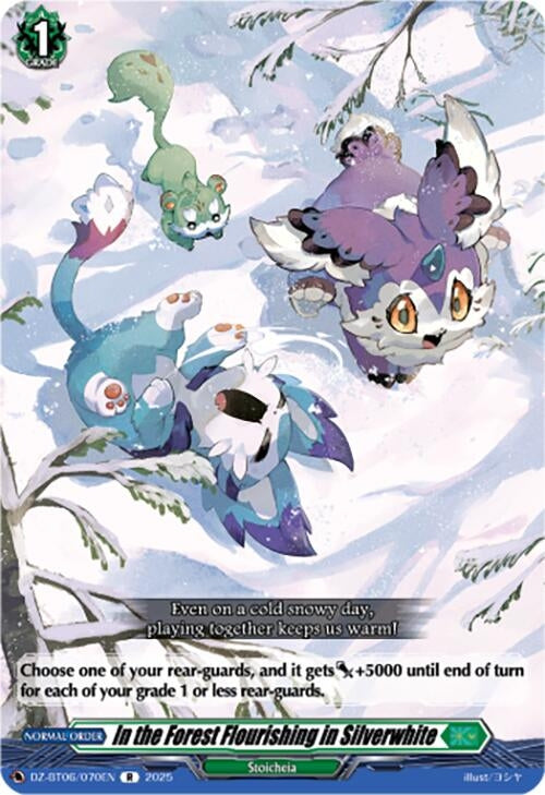Image for In the Forest Flourishing in Silverwhite (DZ-BT06: Generation Dragenesis) (DZ-BT06/070EN) - Cardfight Vanguard