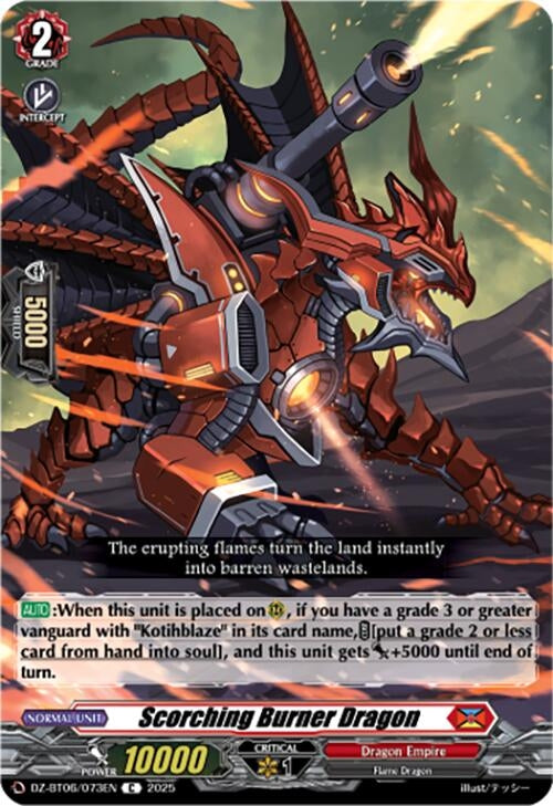 Image for Scorching Burner Dragon (DZ-BT06: Generation Dragenesis) (DZ-BT06/073EN) - Cardfight Vanguard