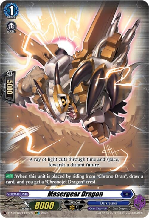 Image for Masergear Dragon (EXC) (DZ-BT06: Generation Dragenesis) (DZ-BT06/EX15EN) - Cardfight Vanguard