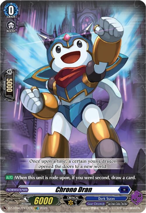 Image for Chrono Dran (EXC) (DZ-BT06: Generation Dragenesis) (DZ-BT06/EX17EN) - Cardfight Vanguard