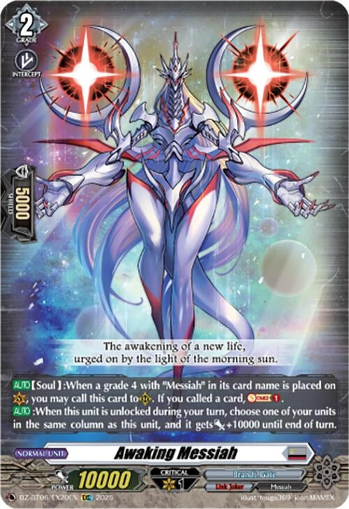 Image for Awaking Messiah (EXC) (DZ-BT06: Generation Dragenesis) (DZ-BT06/EX20EN) - Cardfight Vanguard