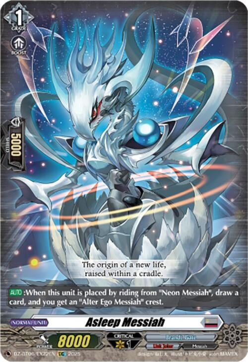 Image for Asleep Messiah (EXC) (DZ-BT06: Generation Dragenesis) (DZ-BT06/EX22EN) - Cardfight Vanguard