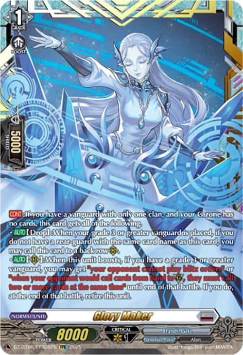 Image for Glory Maker (FFR) (DZ-BT06: Generation Dragenesis) (DZ-BT06/FFR08EN) - Cardfight Vanguard