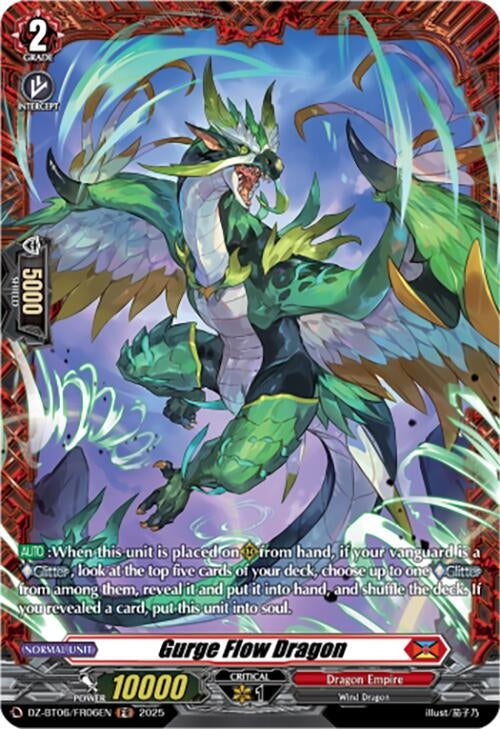 Image for Gurge Flow Dragon (FR) (DZ-BT06: Generation Dragenesis) (DZ-BT06/FR06EN) - Cardfight Vanguard