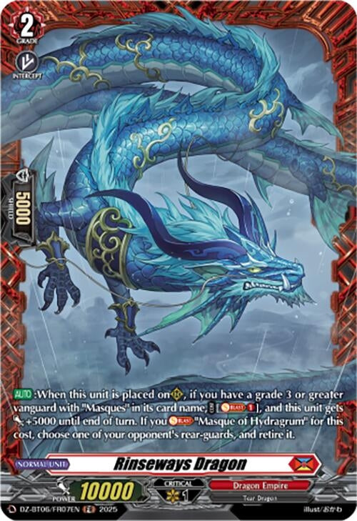 Image for Rinseways Dragon (FR) (DZ-BT06: Generation Dragenesis) (DZ-BT06/FR07EN) - Cardfight Vanguard