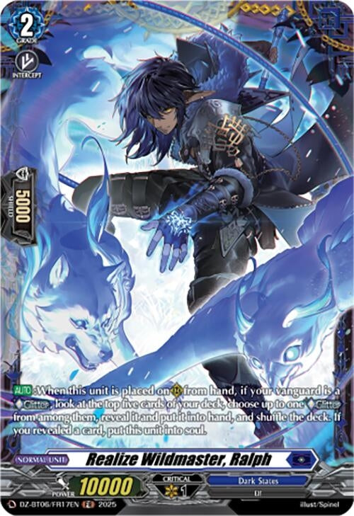 Image for Realize Wildmaster, Ralph (FR) (DZ-BT06: Generation Dragenesis) (DZ-BT06/FR17EN) - Cardfight Vanguard
