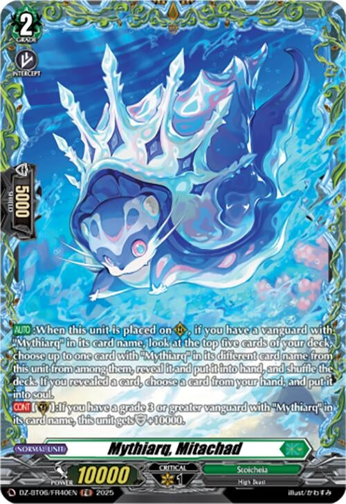 Image for Mythiarq, Mitachad (FR) (DZ-BT06: Generation Dragenesis) (DZ-BT06/FR40EN) - Cardfight Vanguard