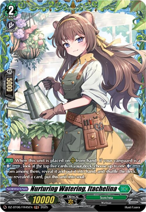 Image for Nurturing Watering, Itachelina (FR) (DZ-BT06: Generation Dragenesis) (DZ-BT06/FR45EN) - Cardfight Vanguard