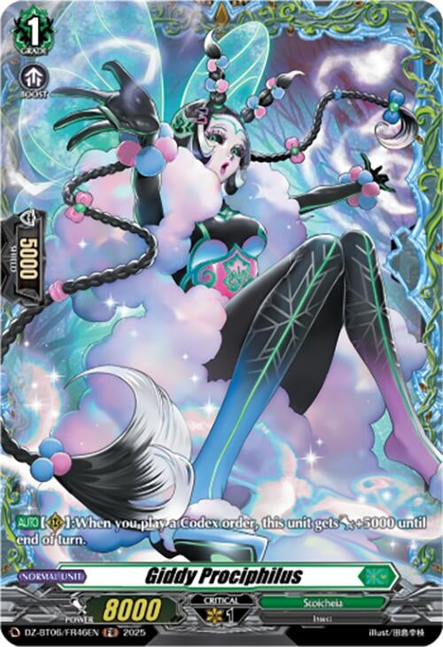 Image for Giddy Prociphilus (FR) (DZ-BT06: Generation Dragenesis) (DZ-BT06/FR46EN) - Cardfight Vanguard