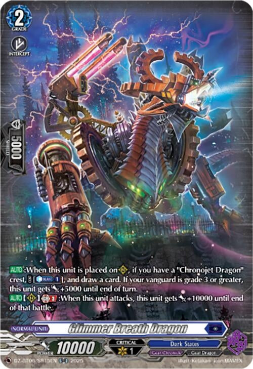 Image for Glimmer Breath Dragon (SR) (DZ-BT06: Generation Dragenesis) (DZ-BT06/SR15EN) - Cardfight Vanguard