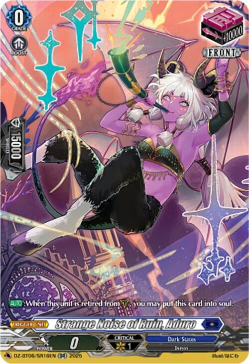 Image for Strange Noise of Ruin, Aduro (SR) (DZ-BT06: Generation Dragenesis) (DZ-BT06/SR16EN) - Cardfight Vanguard