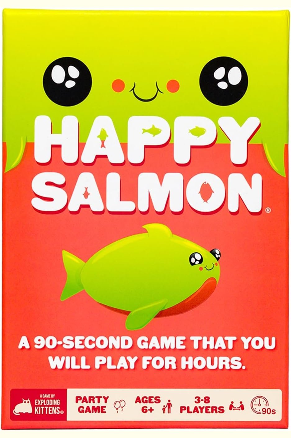 Happy Salmon by Exploding Kittens - Card Game - Board Games